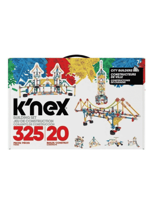 סט הרכבה 325 חלקים עירוני 20 מודלים - k'nex (קונקס)