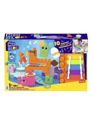 מגה בלוקס חושים החווה המוזיקלית - 45 חלקים