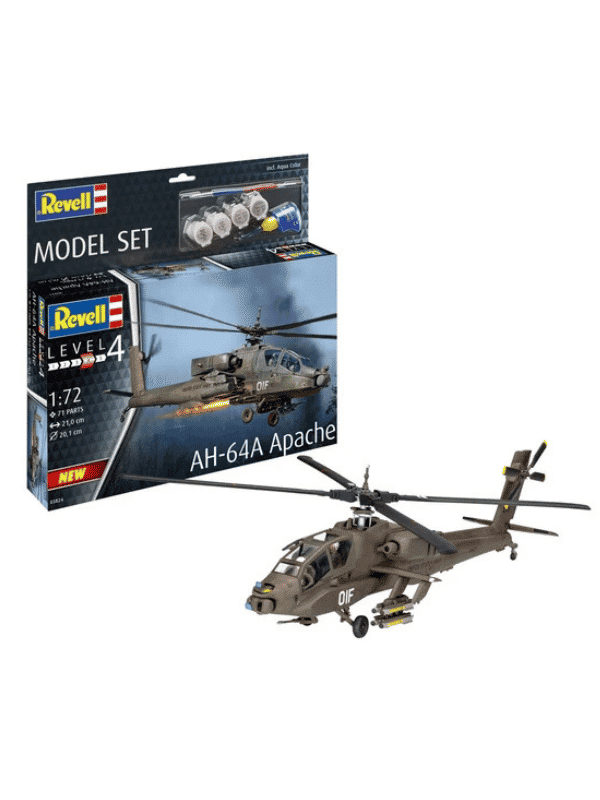 ערכת הרכבה (Revell) מסוק אפאצ'י AH-64A